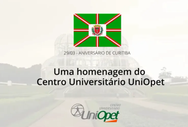 UniOpet homenageia os 329 anos de Curitiba