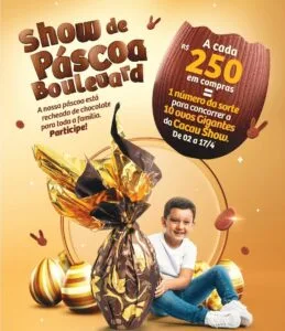 Boulevard Shopping fará sorteio de ovos de chocolate entre consumidores