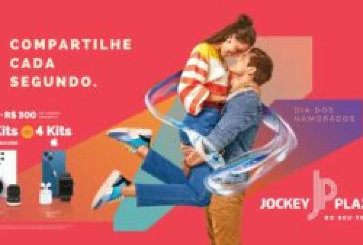Team Apple ou team Samsung? Jockey Plaza Shopping lança campanha de Dia dos Namorados