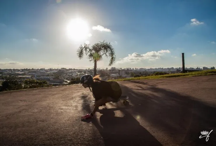 Pista do Guabi vai sediar Campeonato Brasileiro Feminino de Skate Downhill em Curitiba