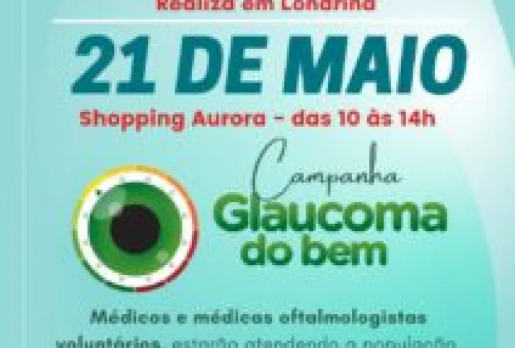 Aurora Shopping recebe ação de prevenção ao glaucoma