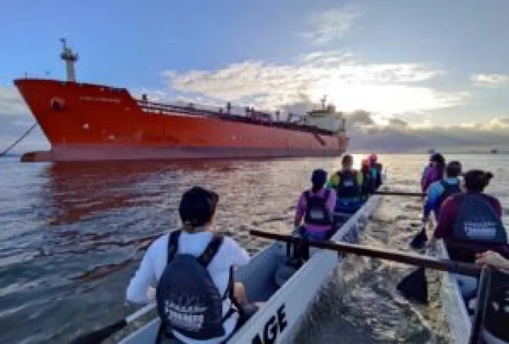 Passeios de canoa havaiana desvendam belezas da Baía de Paranaguá