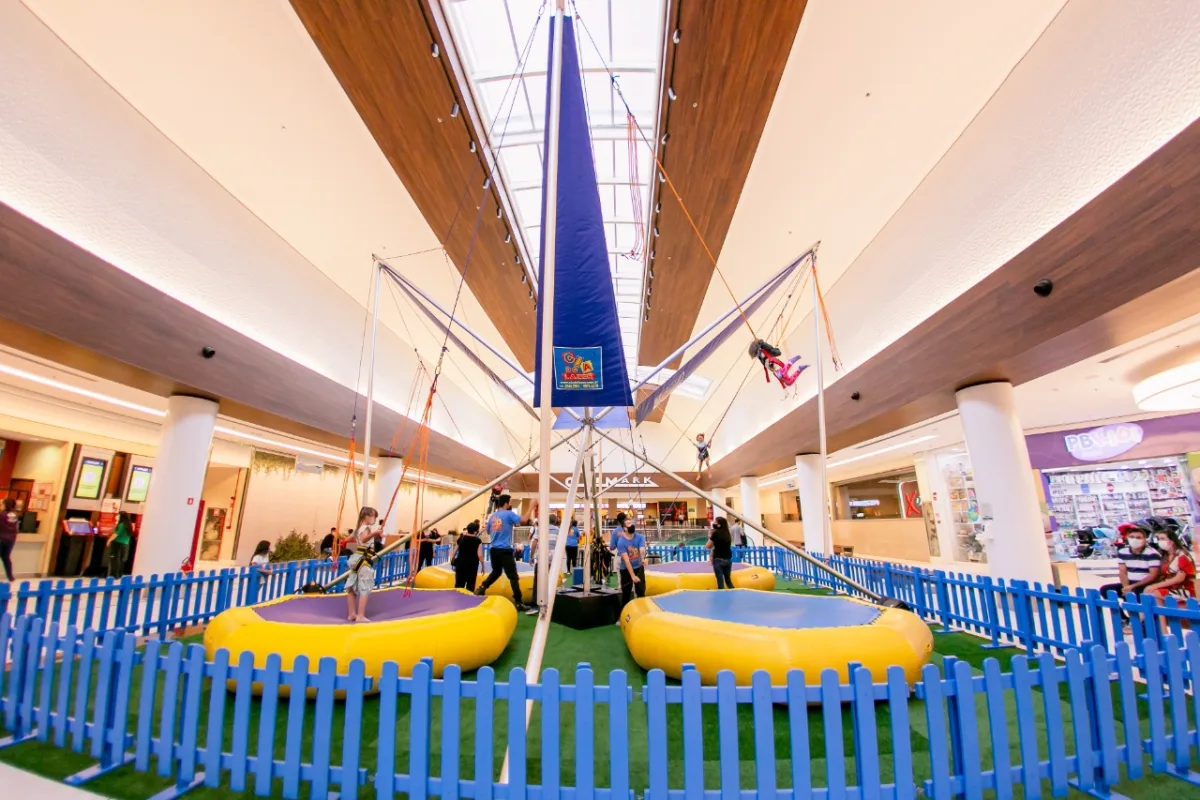 Diversão para a família nas férias do Shopping Mueller