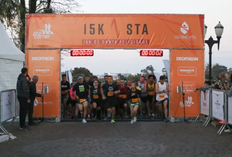 Últimos dias de inscrições para a Corrida 15 k de Santa Felicidade, etapa inverno