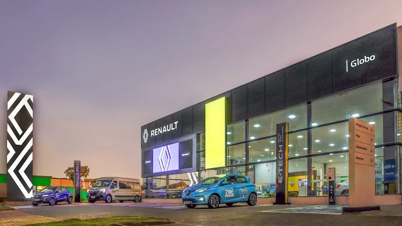 Renault do Brasil estreia nova identidade visual de concessionárias no País