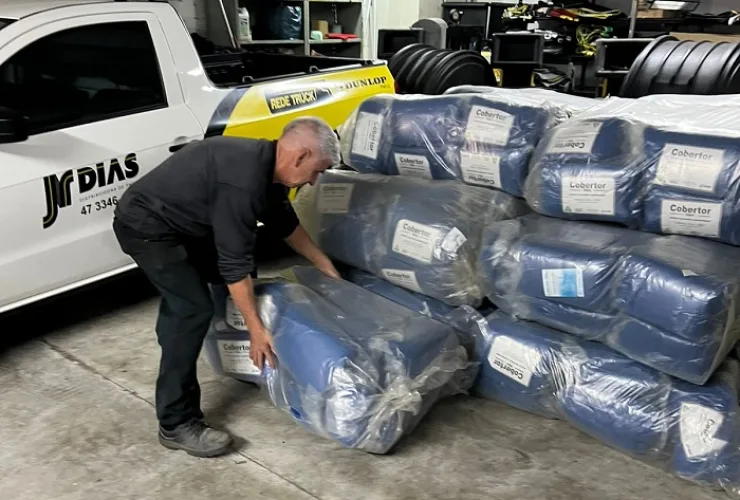 BS Auto Center, distribuidora da Dunlop, promove campanha solidária em Curitiba