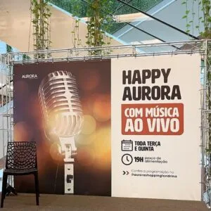  “Música na Praça” no Aurora Shopping em agosto tem sax, piano, gaita e violão