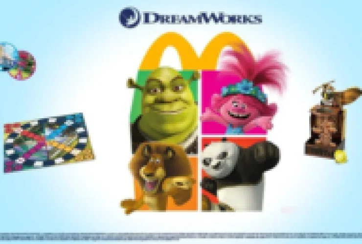 McLanche Feliz traz os filmes mais icônicos da DreamWorks em nova campanha com brinquedos sustentáveis