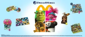 McLanche Feliz traz os filmes mais icônicos da DreamWorks em nova campanha com brinquedos sustentáveis