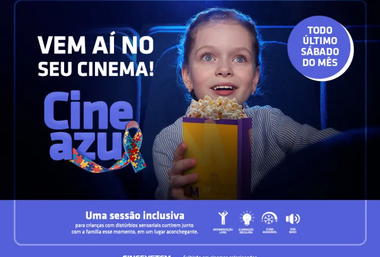 Shopping Curitiba terá sessão de cinema para pessoas com autismo neste sábado