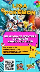 Aurora Shopping recebe "Liga Pokémon" neste sábado