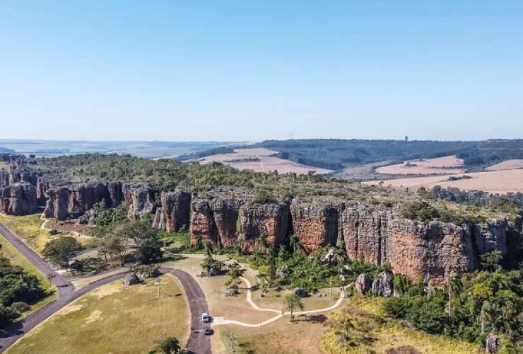 Conheça o Parque Vila Velha de uma forma diferente, a bordo do seu automóvel
