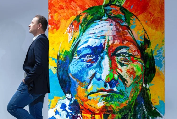 Artista plástico maringaense Alexandre Silva realiza exposição “Cores &amp; Emoções”