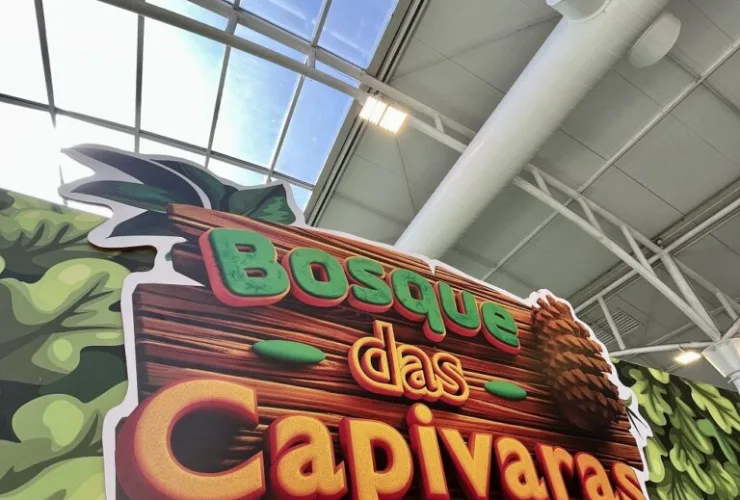 Bosque das Capivaras - atração infantil inédita no país acaba de ser inaugurada em Curitiba