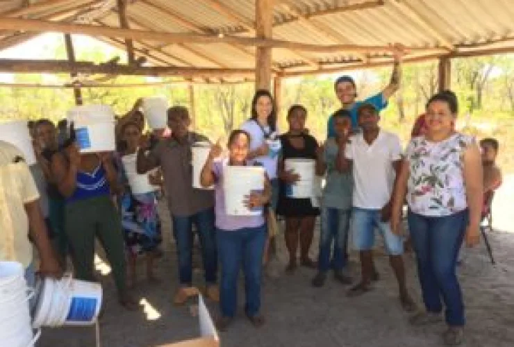 Conasa faz ação resíduo zero durante Sertões BRB e doação de filtros de água potável para comunidade quilombola
