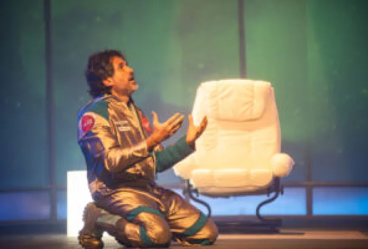 Sesi Cultura Paraná traz “O Astronauta”, com Eriberto Leão, para Curitiba