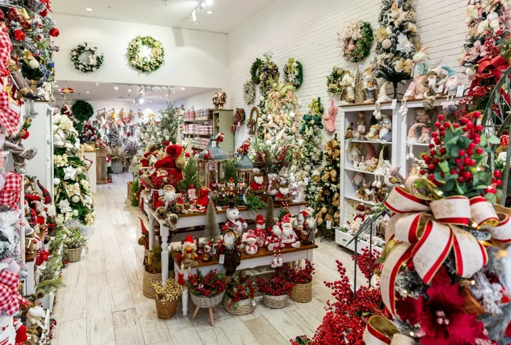 Loja de decoração natalina abre as portas no Catuaí Londrina