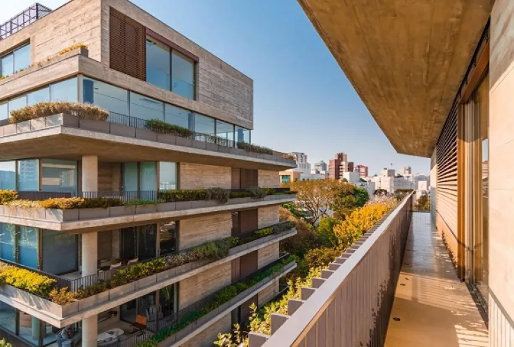 Tendência de verticalização faz incorporadoras oferecerem apartamentos com diferenciais que lembram casas