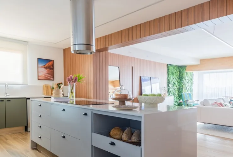 Após reforma, apartamento de 160m² é transformado em uma moradia ainda mais agradável e funcional para moradores e familiares