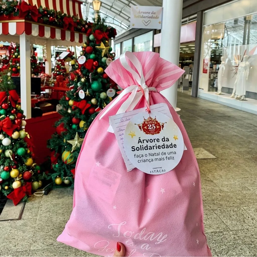 Árvore da Solidariedade arrecada presentes de Natal para a Acridas