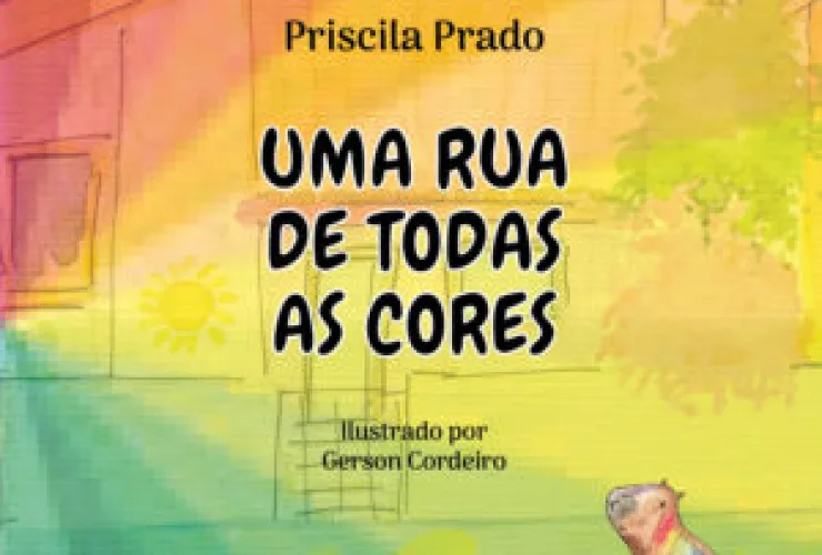 Diversidade de elementos culturais e humanos  dão o tom no livro “Uma rua de todas as cores”
