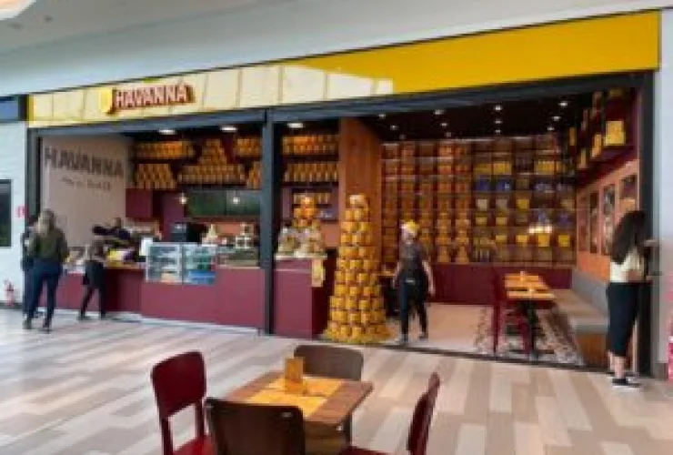 Jockey Plaza Shopping recebe a primeira unidade da Havanna com identidade visual 2023