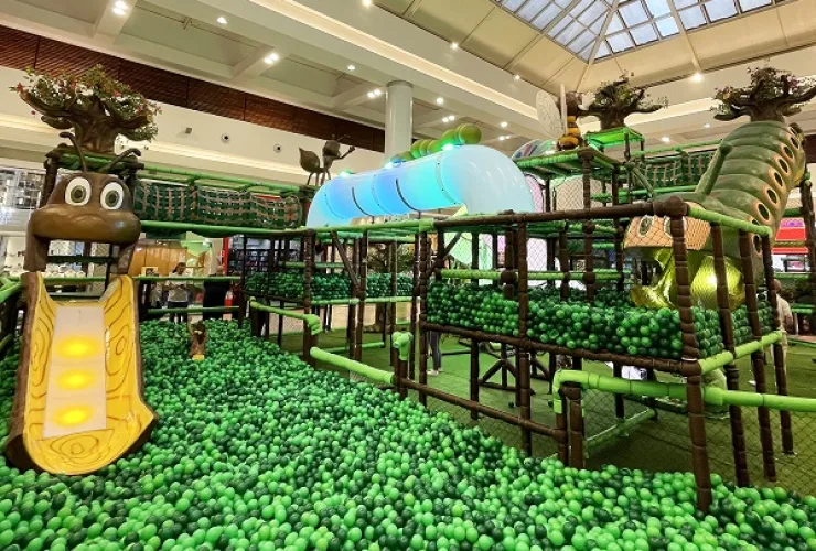 Insetos gigantes são o tema de parque infantil inédito em Londrina