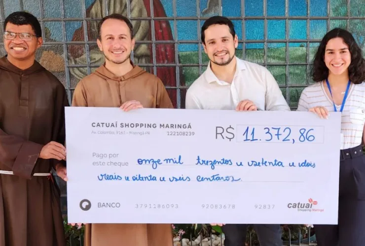 Campanhas solidárias do Shopping Catuaí beneficiam três instituições sociais de Maringá