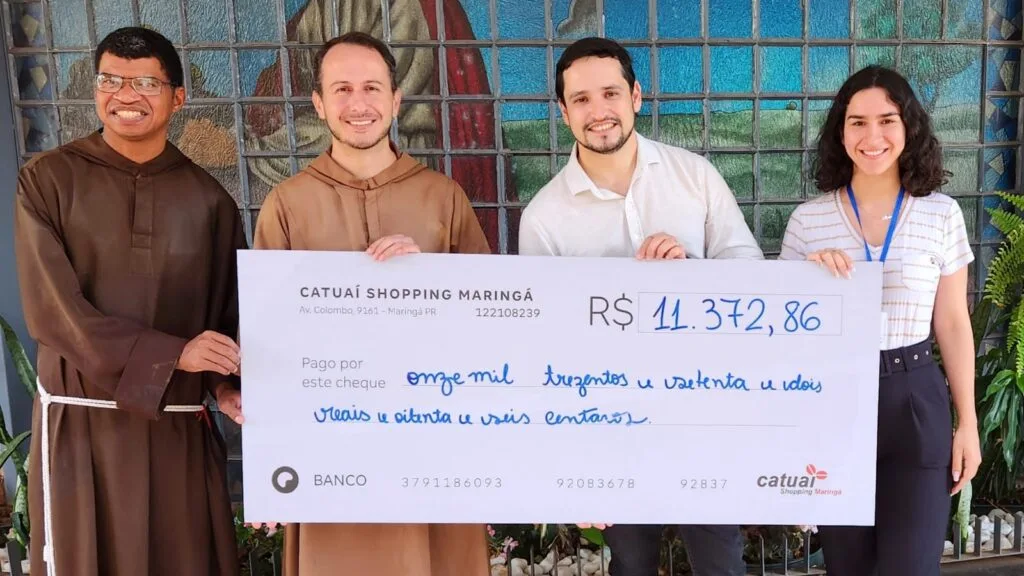 Campanhas solidárias do Shopping Catuaí beneficiam três instituições sociais de Maringá