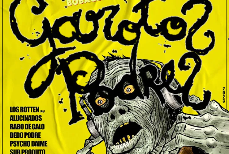 Garotos Podres se apresenta no Basement Cultural em Curitiba