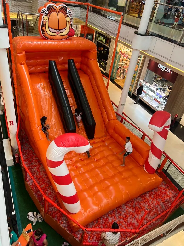 Garfield desembarca no Shopping Curitiba nas férias escolares