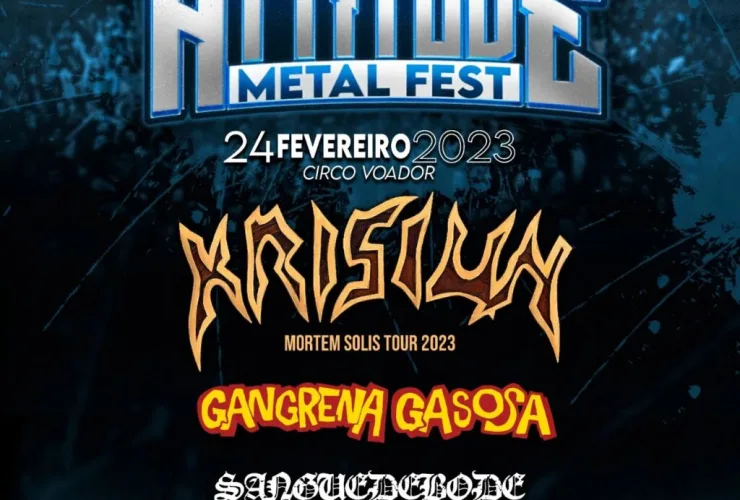 Gangrena Gasosa e Krisiun anunciam show conjunto no lendário palco do Circo Voador