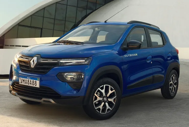 Renault Kwid se mantém como o carro flex mais econômico do Brasil