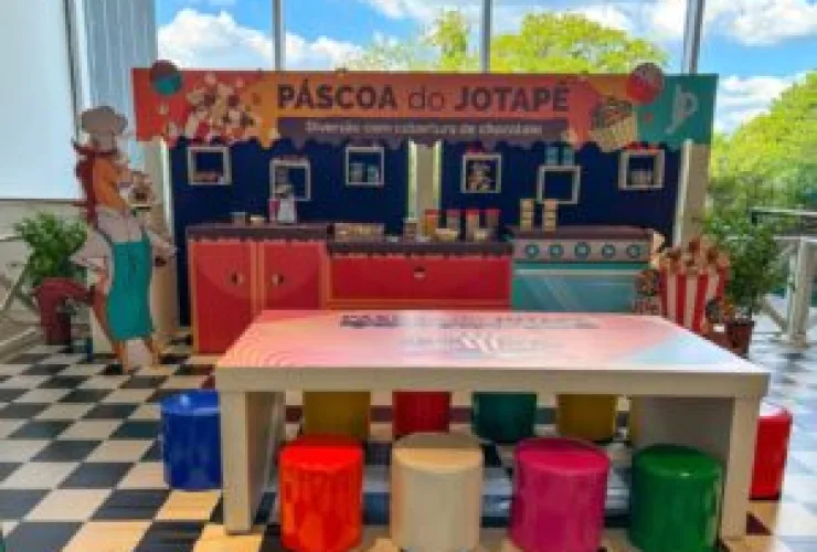Páscoa do Jotapê: Jockey Plaza Shopping realiza oficina comemorativa para as crianças
