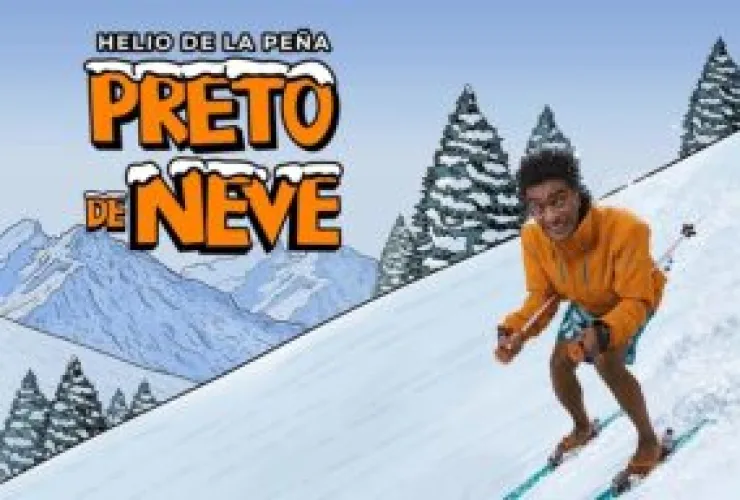 Hélio de la Peña traz show "Preto de Neve" ao Aurora Londrina