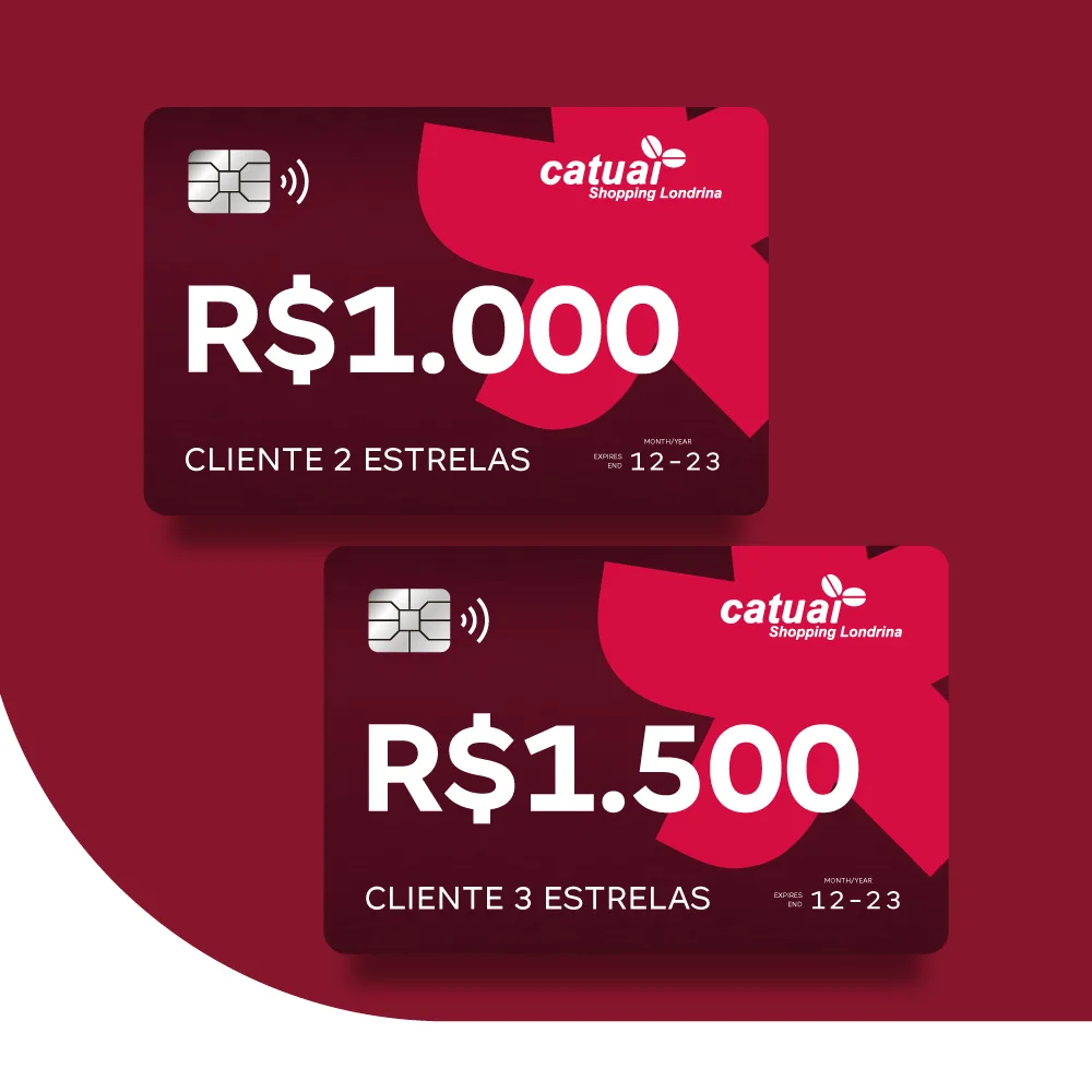 Shopping sorteia vales-compra de até R$ 1500,00 para clientes