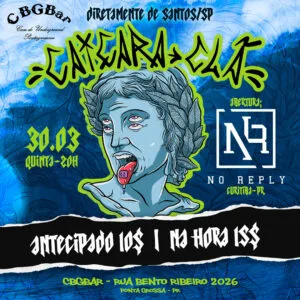Revelação do rock nacional, Caiçara Clã em turnê no Paraná neste final de semana