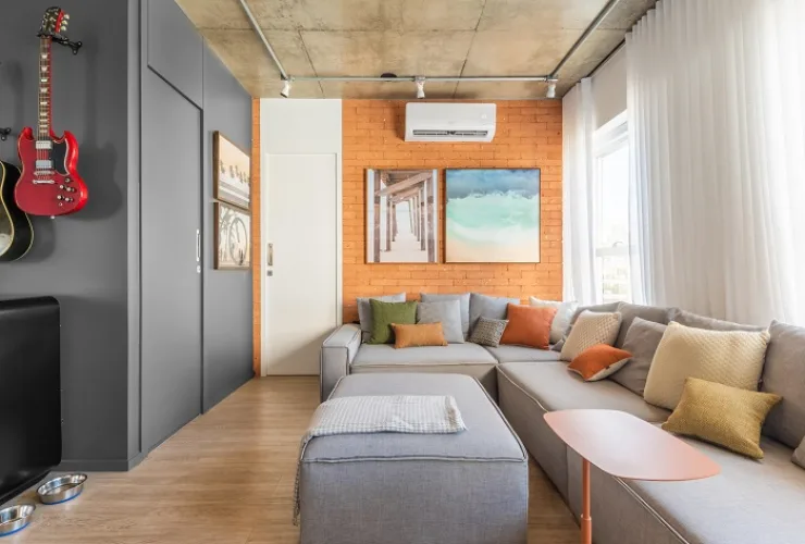 Apartamento de 72m² ganha nova roupagem sem precisar de grande reforma
