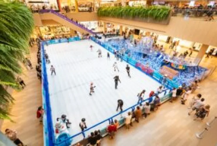 Última semana da maior pista de patinação da cidade no Jockey Plaza Shopping