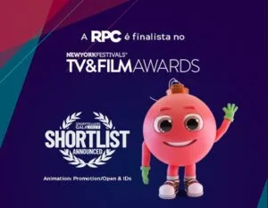 RPC é finalista do New York Festivals TV &amp; Film Awards