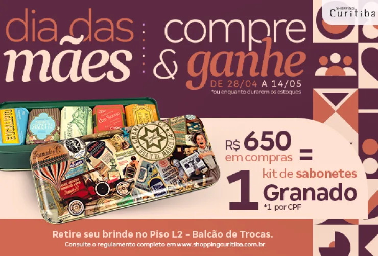 Dia das Mães shopping curitiba