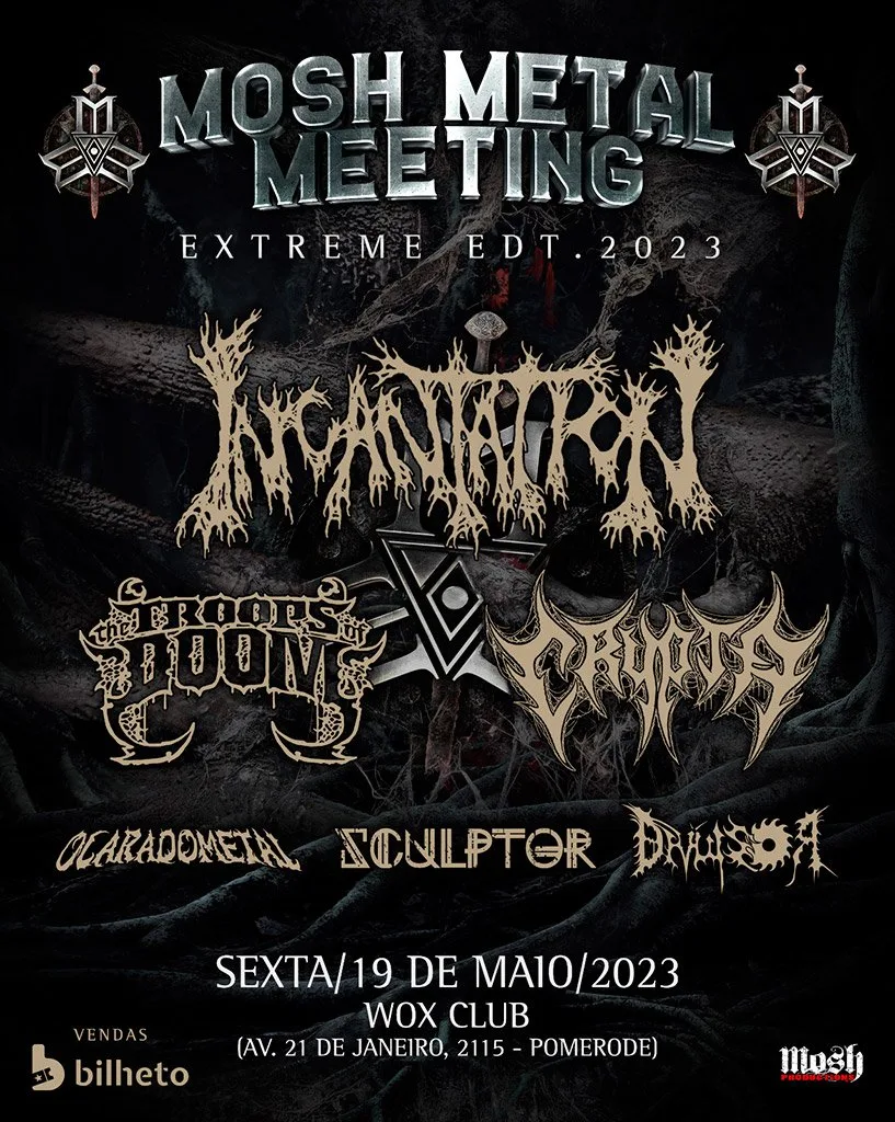 Festival Mosh Metal Meeting 2023 retorna com Incantation, The Troops of Doom e Crypta como headliners