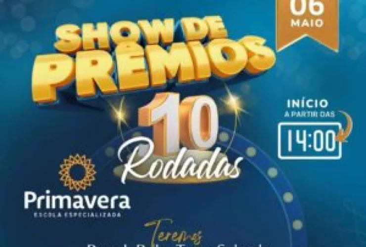 Atividade com Show de Prêmios: Um Evento Imperdível para Apoiar a Causa Educacional