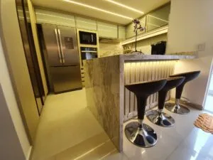 Móveis planejados são ótima alternativa para apartamentos cada vez menores
