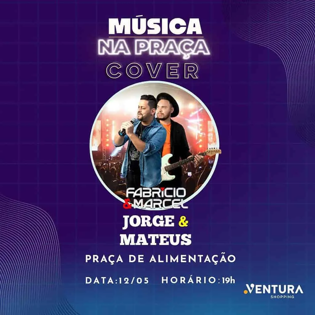 Ventura realiza Especial Música na Praça Dia das Mães