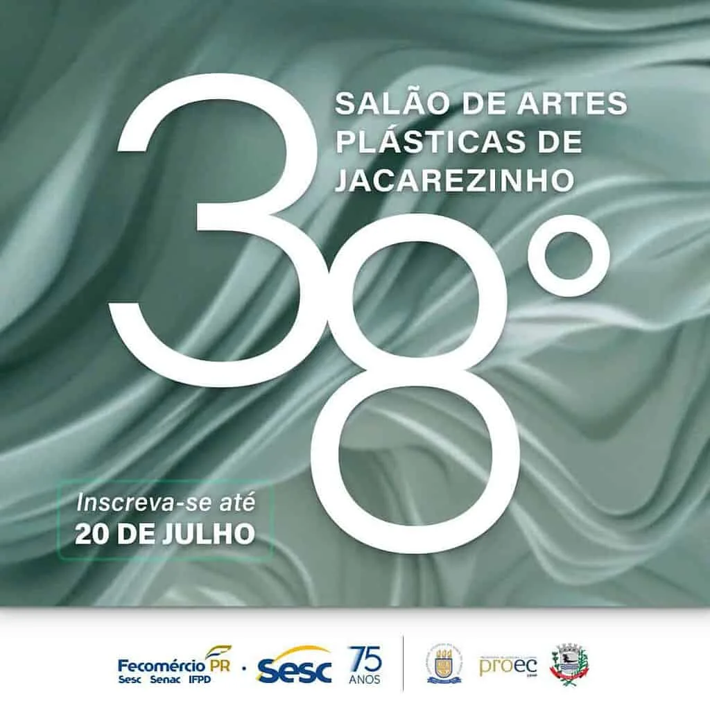 Abertas até 20 de julho as inscrições para Salão de Artes Plásticas de Jacarezinho