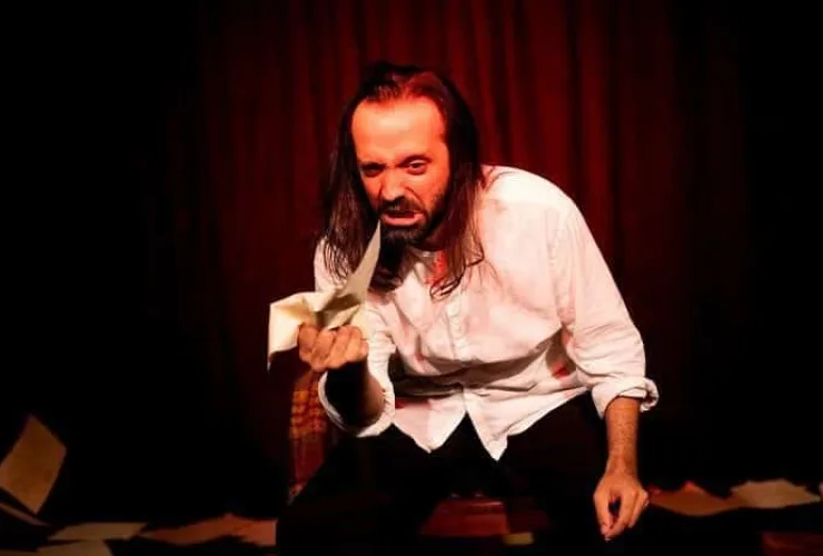 Sucesso de público no Festival de Teatro de Curitiba, espetáculo ‘Diário de um Louco’ retorna no Mini-Guaíra

