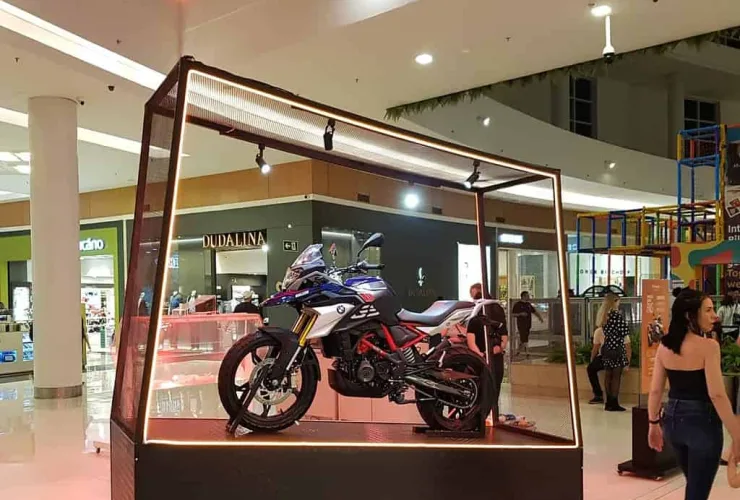 Shopping Catuaí sorteia moto BMW em campanha do Dia dos Pais