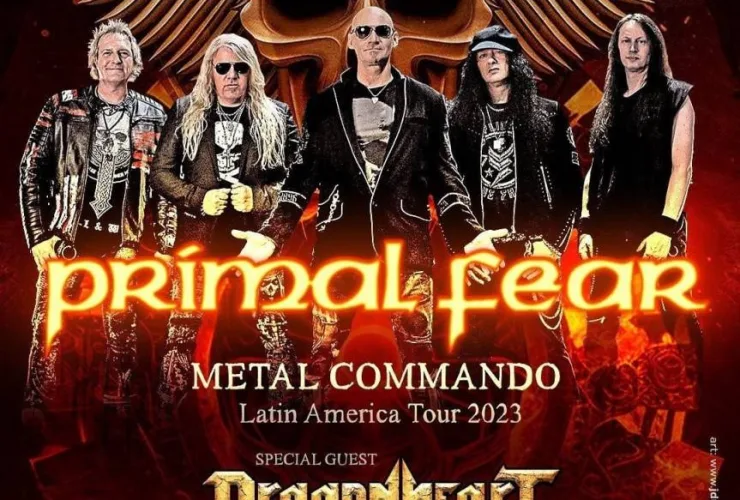 Primal Fear confirma Dragonheart como banda convidada para show em Curitiba