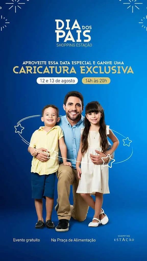dia dos pais caricatura